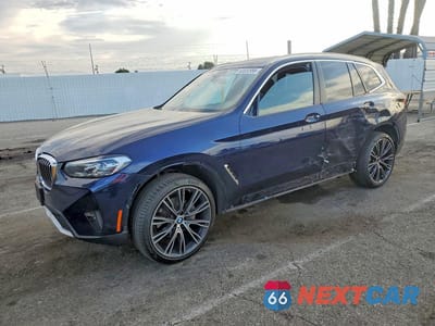2022 BMW X3 SDRIVE30I 5UX43DP03N9K62716 - główne zdjęcie licytacji z USA - miniatura