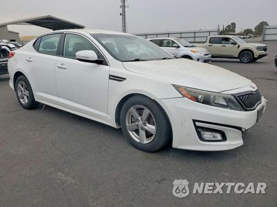 Czwarte zdjęcie samochodu z boku: 2014 KIA OPTIMA LX VIN:5XXGM4A76EG311203 - miniatura