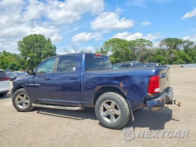 Drugie zdjęcie samochodu z przodu: 2012 DODGE RAM 1500 SPORT VIN:1C6RD7MTXCS248197 - miniatura