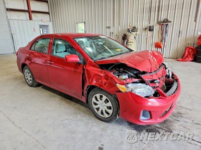 Czwarte zdjęcie samochodu z boku: 2013 TOYOTA COROLLA L VIN:2T1BU4EE6DC075757 - miniatura