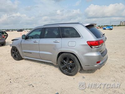 Drugie zdjęcie samochodu z przodu: 2015 JEEP GRAND CHEROKEE OVERLAND VIN:1C4RJFCG0FC124664 - miniatura