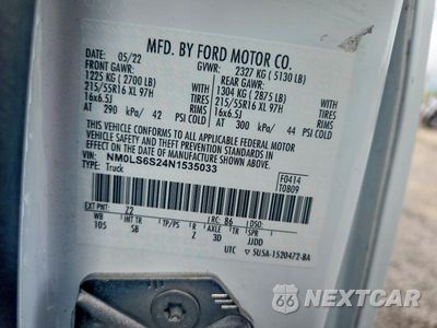 Zdjęcie 13 z 13 samochodu: 2022 FORD TRANSIT CONNECT XL DELIVERY VAN VIN:NM0LS6S24N1535033 - miniatura