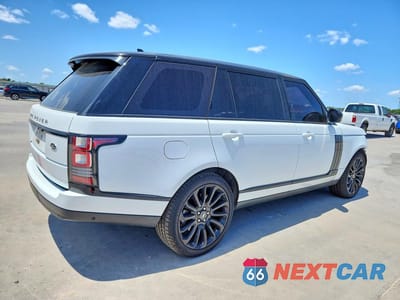 Trzecie zdjęcie samochodu z tyłu: 2016 LAND ROVER RANGE ROVER SUPERCHARGED VIN:SALGS3EF1GA273372 - miniatura