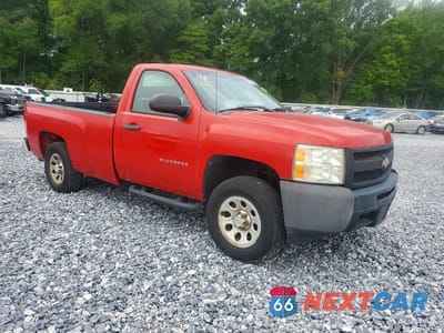 Czwarte zdjęcie samochodu z boku: 2010 CHEVROLET SILVERADO C1500 VIN:1GCPCPEXXAZ189337 - miniatura