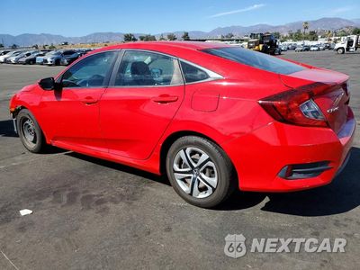 Drugie zdjęcie samochodu z przodu: 2018 HONDA CIVIC LX VIN:2HGFC2F5XJH522097 - miniatura