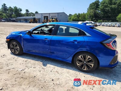 Drugie zdjęcie samochodu z przodu: 2018 HONDA CIVIC EX VIN:SHHFK7H69JU407709 - miniatura