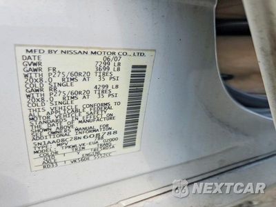 Zdjęcie 13 z 13 samochodu: 2008 NISSAN ARMADA SE VIN:5N1AA08C28N608788 - miniatura