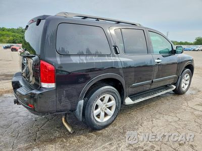 Trzecie zdjęcie samochodu z tyłu: 2013 NISSAN ARMADA SV VIN:5N1AA0NC4DN600660 - miniatura