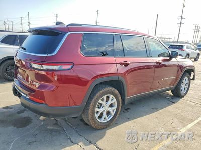 Trzecie zdjęcie samochodu z tyłu: 2023 JEEP GRAND CHEROKEE L LIMITED VIN:1C4RJKBG2P8753826 - miniatura