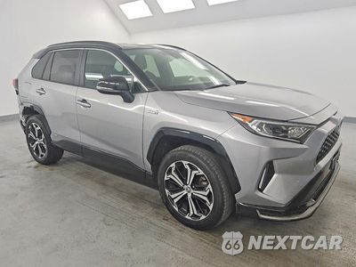 Czwarte zdjęcie samochodu z boku: 2021 TOYOTA RAV4 PRIME XSE VIN:JTMEB3FV4MD072466 - miniatura