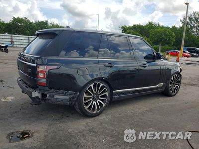 Trzecie zdjęcie samochodu z tyłu: 2016 LAND ROVER RANGE ROVER VIN:SALGR2VF1GA255010 - miniatura