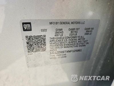Zdjęcie 13 z 13 samochodu: 2022 CHEVROLET MALIBU LT VIN:1G1ZD5STXNF125861 - miniatura