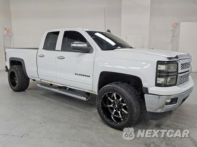 Czwarte zdjęcie samochodu z boku: 2015 CHEVROLET SILVERADO C1500 LT VIN:1GCRCREC3FZ351558 - miniatura