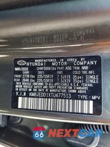 Zdjęcie 14 z 14 samochodu: 2026 HYUNDAI TUCSON HYBRID LIMITED VIN:KM8JEDD1XTU477513 - miniatura
