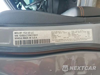 Zdjęcie 13 z 13 samochodu: 2022 DODGE DURANGO R/T VIN:1C4SDJCTXNC215612 - miniatura
