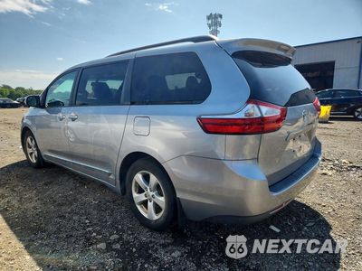 Drugie zdjęcie samochodu z przodu: 2017 TOYOTA SIENNA LE VIN:5TDKZ3DC3HS820795 - miniatura