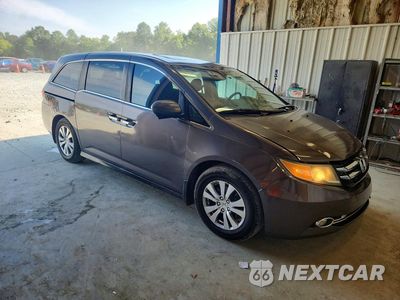 Czwarte zdjęcie samochodu z boku: 2014 HONDA ODYSSEY EXL VIN:5FNRL5H6XEB061224 - miniatura