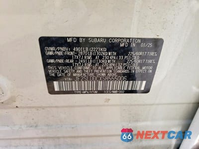 Zdjęcie 14 z 14 samochodu: 2025 SUBARU FORESTER PREMIUM VIN:JF2SLDDCXSH555006 - miniatura