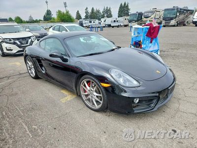 Czwarte zdjęcie samochodu z boku: 2014 PORSCHE CAYMAN S VIN:WP0AB2A85EK190145 - miniatura