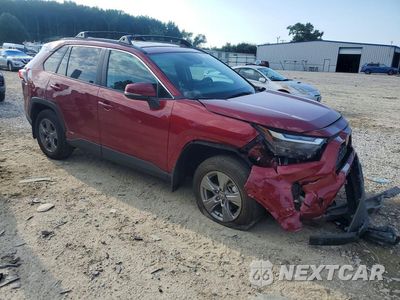 Czwarte zdjęcie samochodu z boku: 2024 TOYOTA RAV4 HYBRID XLE VIN:4T3RWRFV9RU128839 - miniatura