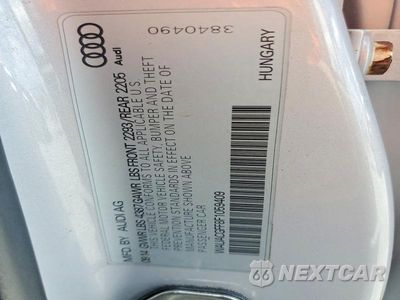 Zdjęcie 13 z 13 samochodu: 2015 AUDI A3 PREMIUM VIN:WAUACGFF8F1059409 - miniatura