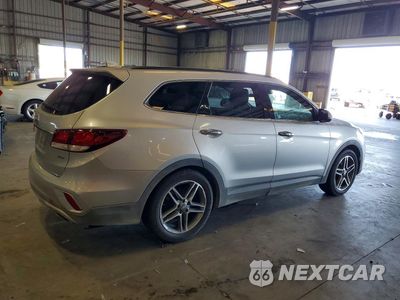 Trzecie zdjęcie samochodu z tyłu: 2017 HYUNDAI SANTA FE SE ULTIMATE VIN:KM8SR4HF8HU241884 - miniatura