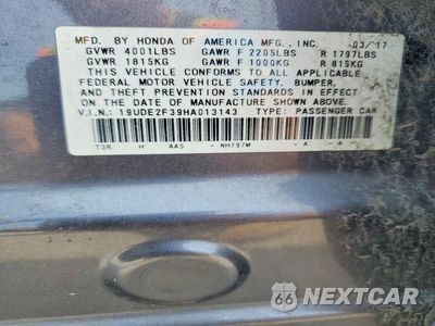 Zdjęcie 13 z 13 samochodu: 2017 ACURA ILX BASE WATCH PLUS VIN:19UDE2F39HA013143 - miniatura