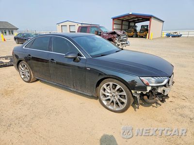 Czwarte zdjęcie samochodu z boku: 2020 AUDI A4 PREMIUM PLUS VIN:WAUENAF42LN012971 - miniatura