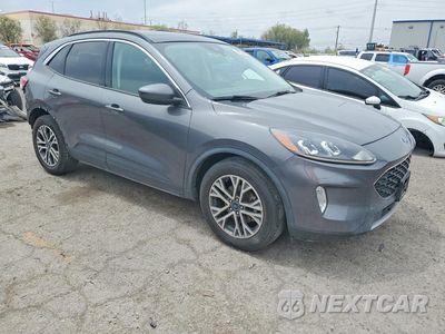 Czwarte zdjęcie samochodu z boku: 2021 FORD ESCAPE SEL VIN:1FMCU0H62MUA64111 - miniatura
