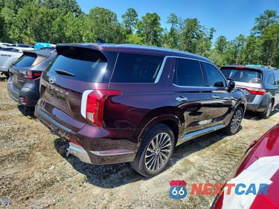 Trzecie zdjęcie samochodu z tyłu: 2024 HYUNDAI PALISADE CALLIGRAPHY VIN:KM8R74GE6RU771236 - miniatura