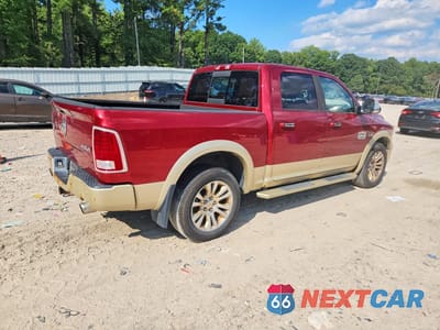 Trzecie zdjęcie samochodu z tyłu: 2014 RAM 1500 LONGHORN VIN:1C6RR7PT5ES370188 - miniatura