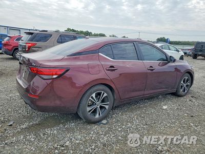 Trzecie zdjęcie samochodu z tyłu: 2022 NISSAN SENTRA SV VIN:3N1AB8CV0NY291930 - miniatura