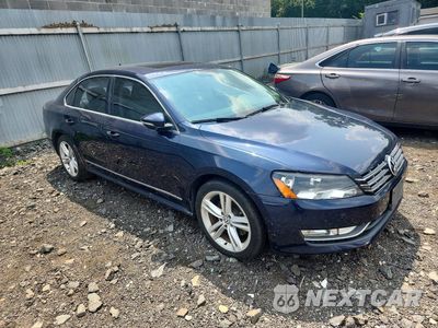 Czwarte zdjęcie samochodu z boku: 2012 VOLKSWAGEN PASSAT SEL VIN:1VWCN7A3XCC093397 - miniatura