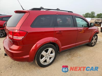 Trzecie zdjęcie samochodu z tyłu: 2010 DODGE JOURNEY SXT VIN:3D4PH5FV0AT169675 - miniatura