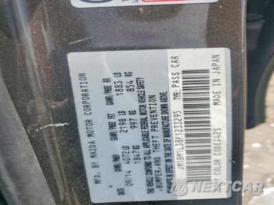 Zdjęcie 12 z 12 samochodu: 2015 MAZDA 3 TOURING VIN:JM1BM1L38F1233295 - miniatura