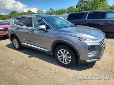 Czwarte zdjęcie samochodu z boku: 2019 HYUNDAI SANTA FE SEL 2.4L VIN:5NMS3CAD1KH009635 - miniatura