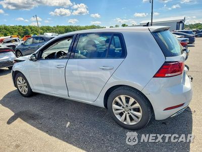 Drugie zdjęcie samochodu z przodu: 2021 VOLKSWAGEN GOLF VIN:3VWG57AU8MM012584 - miniatura