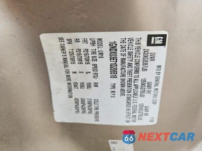 Zdjęcie 13 z 13 samochodu: 2001 CHEVROLET VENTURE VIN:1GNDX03E71D206518 - miniatura