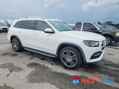 Czwarte zdjęcie samochodu z boku: 2020 MERCEDES-BENZ GLS 450 4MATIC VIN:4JGFF5KEXLA115326 - miniatura