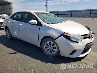 Czwarte zdjęcie samochodu z boku: 2014 TOYOTA COROLLA LE ECO VIN:5YFBPRHE0EP159526 - miniatura