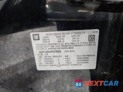 Zdjęcie 13 z 13 samochodu: 2015 CHEVROLET EQUINOX LS VIN:2GNFLEEK4F6270624 - miniatura