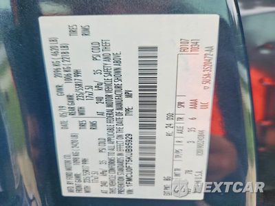 Zdjęcie 14 z 14 samochodu: 2019 FORD ESCAPE S VIN:1FMCU0F75KUB95929 - miniatura
