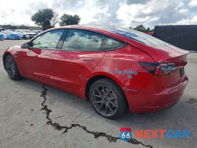 Drugie zdjęcie samochodu z przodu: 2022 TESLA MODEL 3 VIN:5YJ3E1EAXNF184796 - miniatura