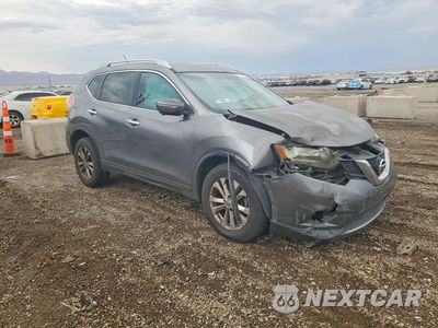 Czwarte zdjęcie samochodu z boku: 2015 NISSAN ROGUE SV VIN:KNMAT2MT3FP576614 - miniatura
