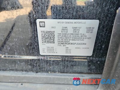 Zdjęcie 13 z 13 samochodu: 2023 CHEVROLET TRAVERSE LT VIN:1GNERGKW1PJ143394 - miniatura