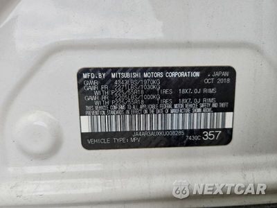 Zdjęcie 13 z 13 samochodu: 2019 MITSUBISHI OUTLANDER SPORT ES VIN:JA4AR3AUXKU008285 - miniatura