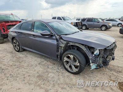 Czwarte zdjęcie samochodu z boku: 2019 HONDA ACCORD EX VIN:1HGCV1F44KA072901 - miniatura