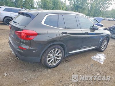 Trzecie zdjęcie samochodu z tyłu: 2019 BMW X3 XDRIVE30I VIN:5UXTR9C59KLP77663 - miniatura