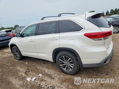 Drugie zdjęcie samochodu z przodu: 2017 TOYOTA HIGHLANDER XLE VIN:5TDJZRFH3HS514297 - miniatura
