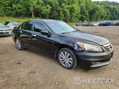 Czwarte zdjęcie samochodu z boku: 2012 HONDA ACCORD EXL VIN:1HGCP3F82CA000492 - miniatura
